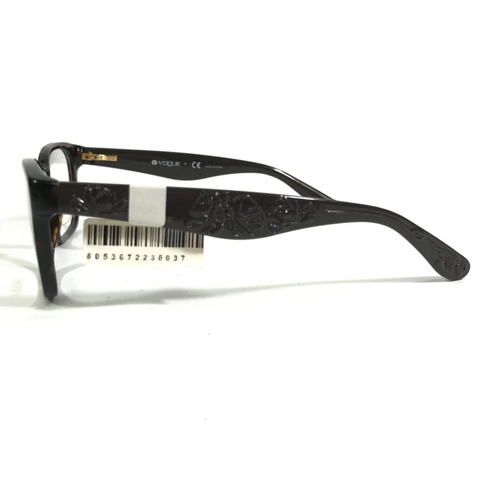 Vogue Eyeglasses Frames VO2885 W656 Brown Tortoise Square Full Rim 50-18-35